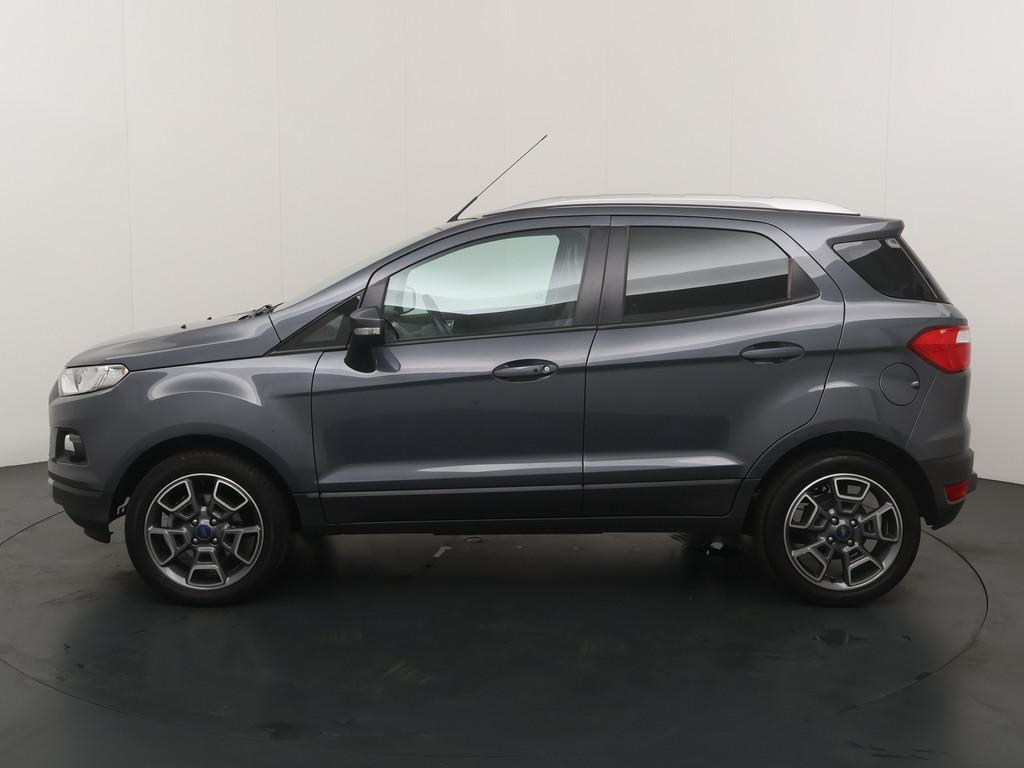 Ford EcoSport Titanium | Stoelverw/Voorruitverw. | D-riem al, Voorwielaandrijving, 125 pk, Gebruikt, Leder en Stof