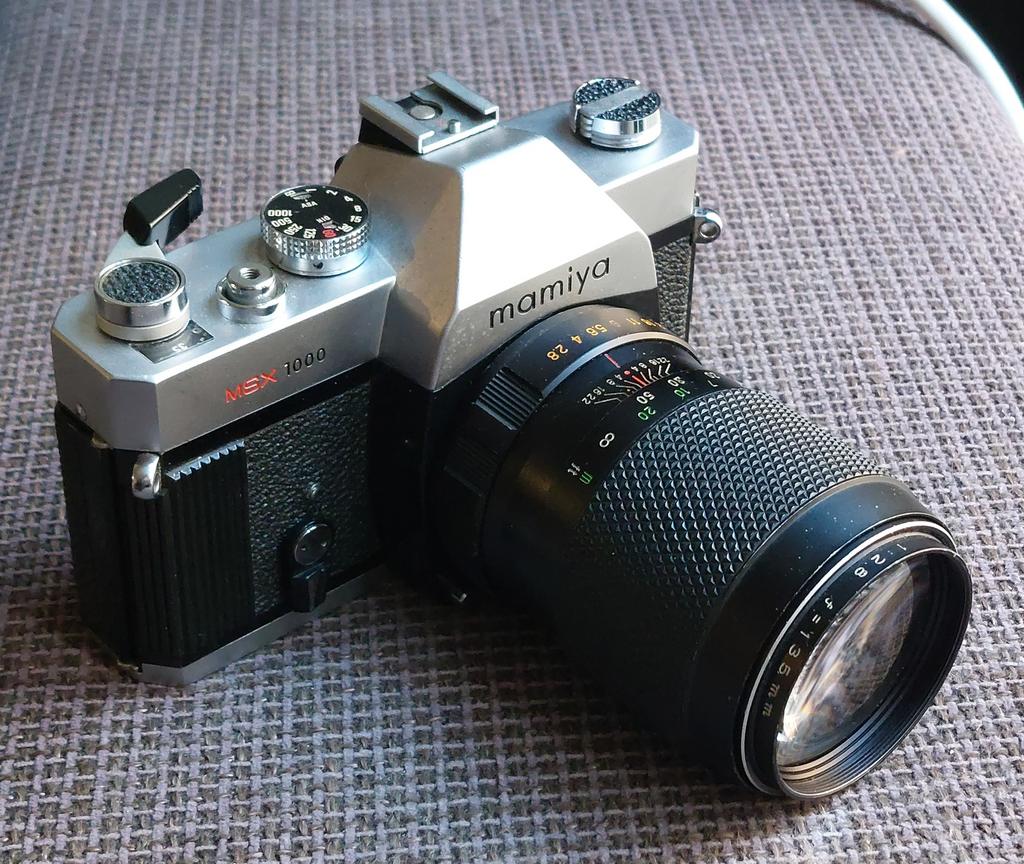 Mamiya MSX 1000., Ophalen of Verzenden, Spiegelreflex, Overige Merken