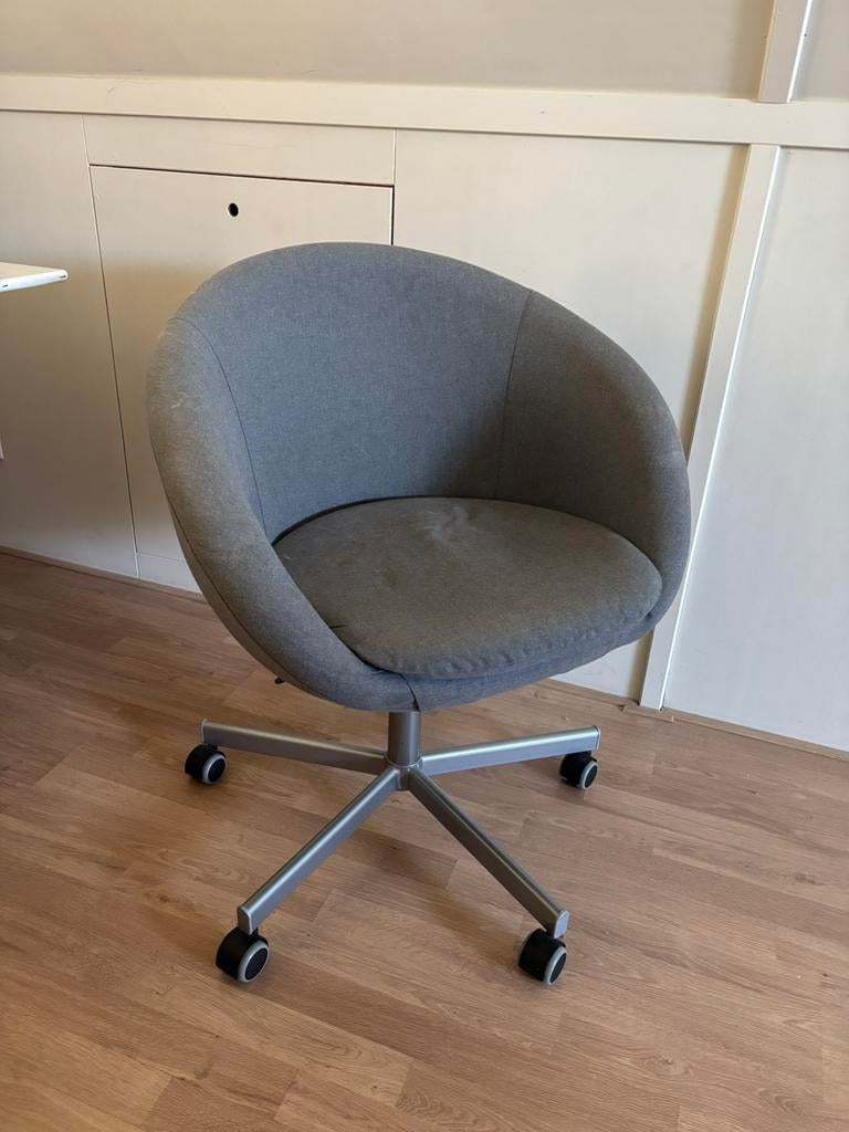 Gebruikte bureaustoel, Ophalen, Gebruikt, Zwart