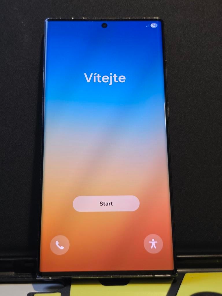 Samsung S22 Ultra 128 GB, krasvrij scherm, dual sim, Zwart, Touchscreen, Ophalen of Verzenden, Zo goed als nieuw