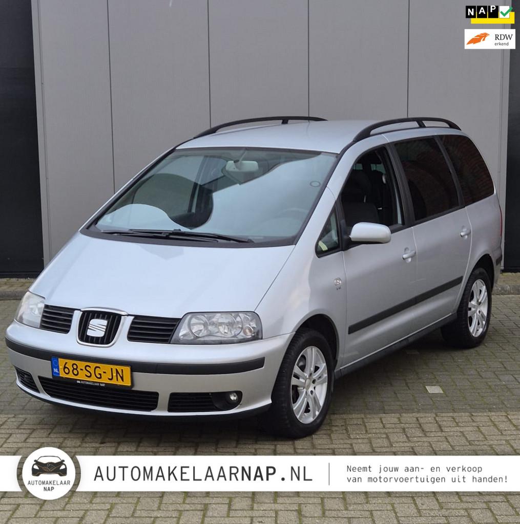 Seat Alhambra 2.8 V6 Stylance / Onderhoudsbeurt + APK / 7 pe, Auto's, Gebruikt, Origineel Nederlands, Bedrijf, 204 pk