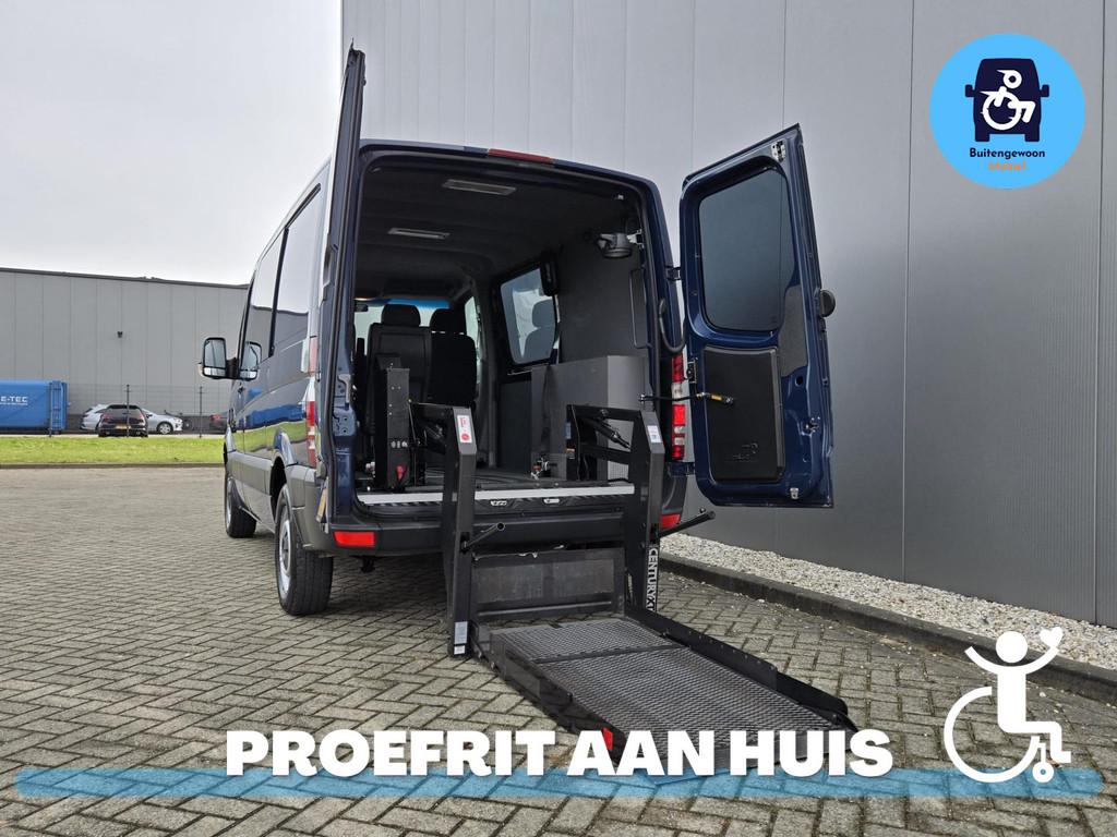 Mercedes-Benz Sprinter 210 Rolstoelbus | airco | automaat, Euro 5, Gebruikt, Zwart, 4 cilinders