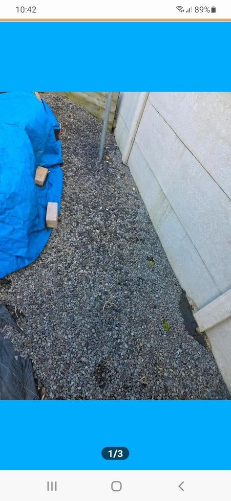 Grijze kiezel, Ophalen