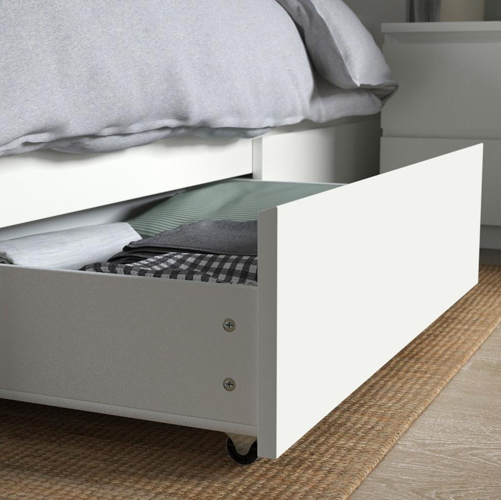 4 witte ikea opbergbakken voor onder bed, Ophalen