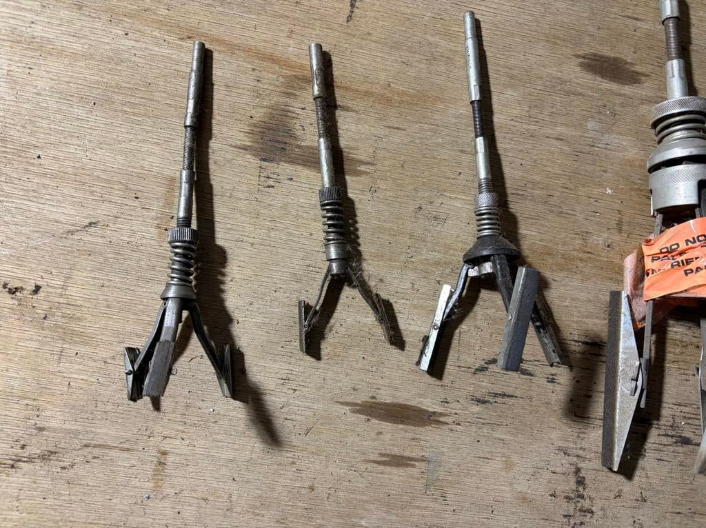 4x cilinder hoonset / hoonapparaten met extra hoonstenen, Ophalen of Verzenden, Gebruikt