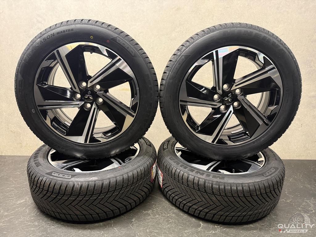 18” Mitsubishi Eclipse Cross, Outlander, ASX,  Velgen + Band, Auto-onderdelen, Banden en Velgen, 18 inch, Gebruikt, -, -