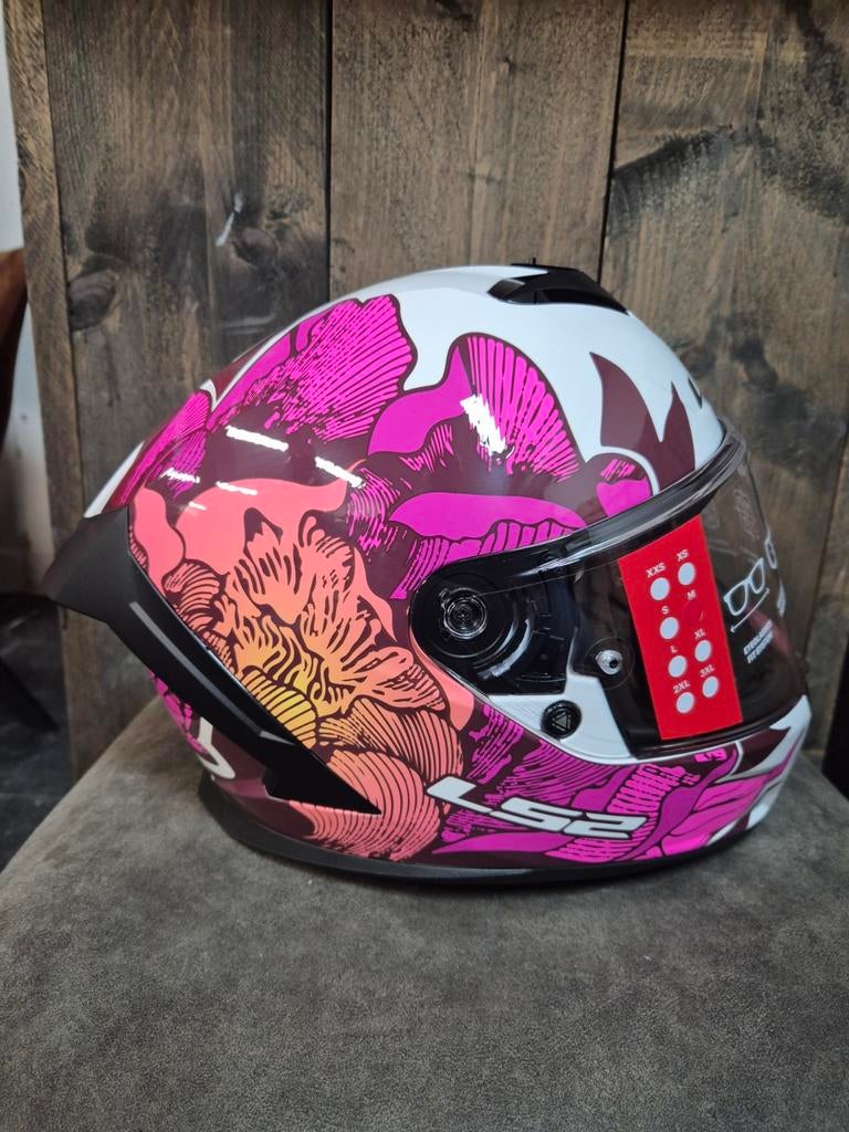 LS2 Intergraal Helm M motor, scooter, bromfiets, Overige merken, M, Kinderen, Ophalen of Verzenden