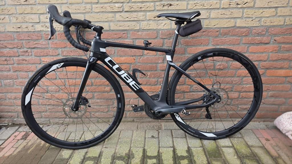 Cube Racefiets Carbon, Framemaat 50, Zeer Licht, Fietsen en Brommers, Fietsen | Racefietsen, Overige merken, Gebruikt, Carbon