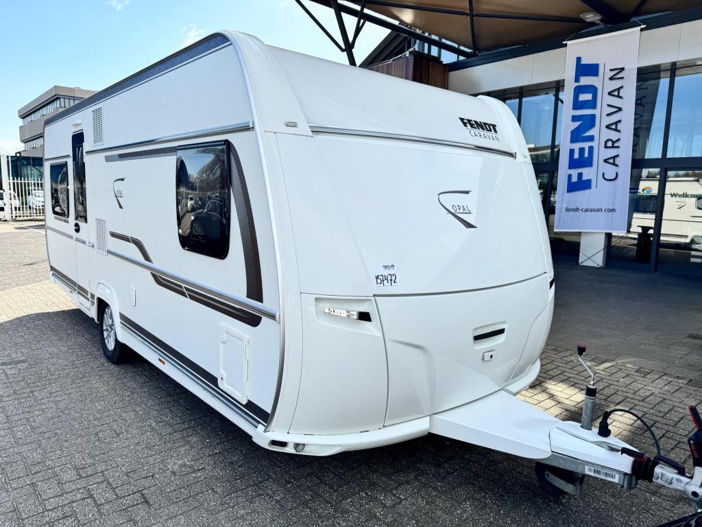 Fendt Opal 560 SRF 2022 Mover,Luifel of Tent, Caravans en Kamperen, Caravans, Standaardzit, Overige typen, Bedrijf, Schokbreker