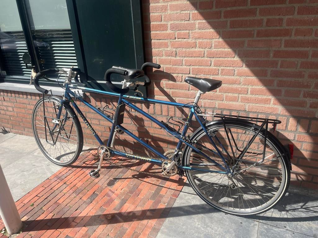 Vittorio Tandemfiets - Op Maat Gemaakt - Jaren '90, Fietsen en Brommers, Fietsen | Tandems, Ophalen, Gebruikt, Minder dan 49 cm