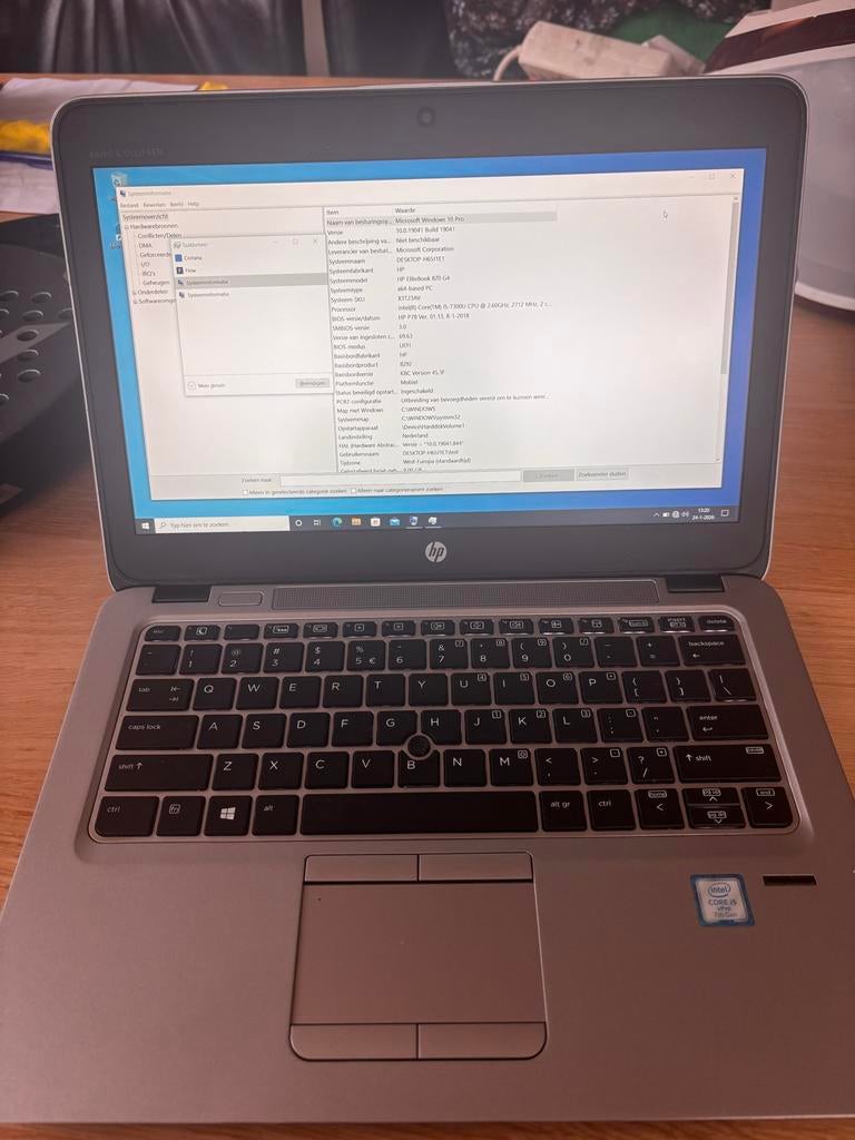 HP EliteBook 820 G4 - i5, 8GB RAM, SSD, 12 inch, Computers en Software, Windows Laptops, Gebruikt, 8 GB, 12 inch, Ophalen of Verzenden