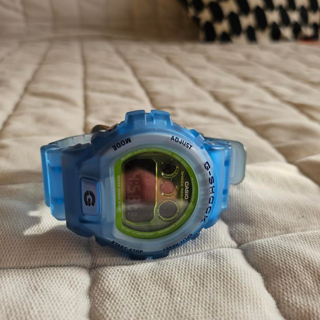 Limited Edition G-Shock Horloge - Transparant Blauw, Casio, Kunststof, Polshorloge, Kunststof