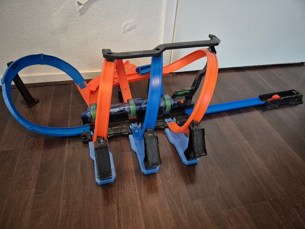Hot wheels racebaan kurkentrekker crash, Kinderen en Baby's, Speelgoed | Racebanen, Racebaan, Ophalen of Verzenden, Zo goed als nieuw