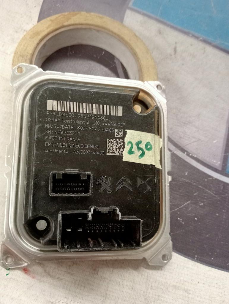 Citroen C5 X (NC/ND)  koplamp module A3C0003441400, Gebruikt, -, Ophalen of Verzenden, -