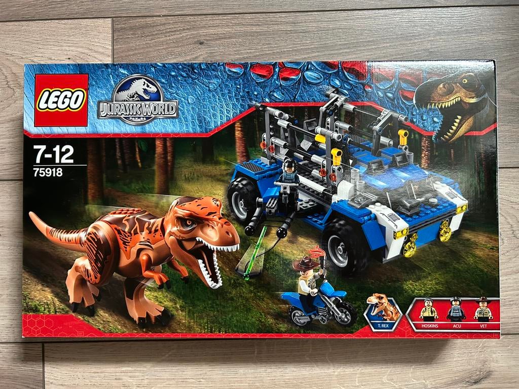 LEGO Jurassic World 🦖 T-Rex Tracker 75918 - NIEUW!, Ophalen of Verzenden, Nieuw, Complete set, Lego