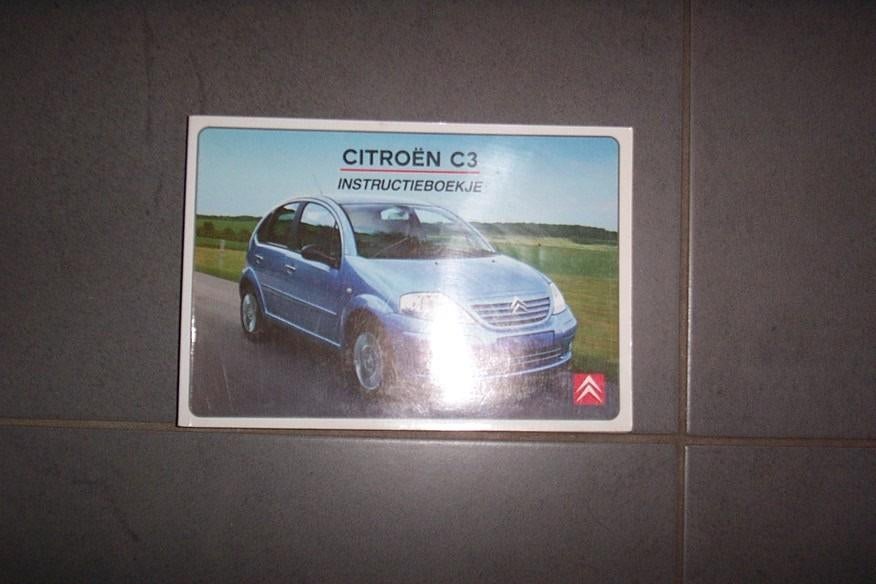 Gebruikershandleiding CITROEN C3   2002/2009, Auto diversen, Handleidingen en Instructieboekjes, Ophalen of Verzenden