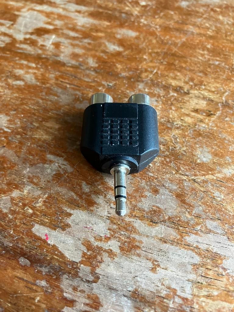 FiiO Verloop Mini Jack TRS naar 2 RCA Female, Ophalen of Verzenden, Zo goed als nieuw, Minder dan 2 meter, Overige kabels