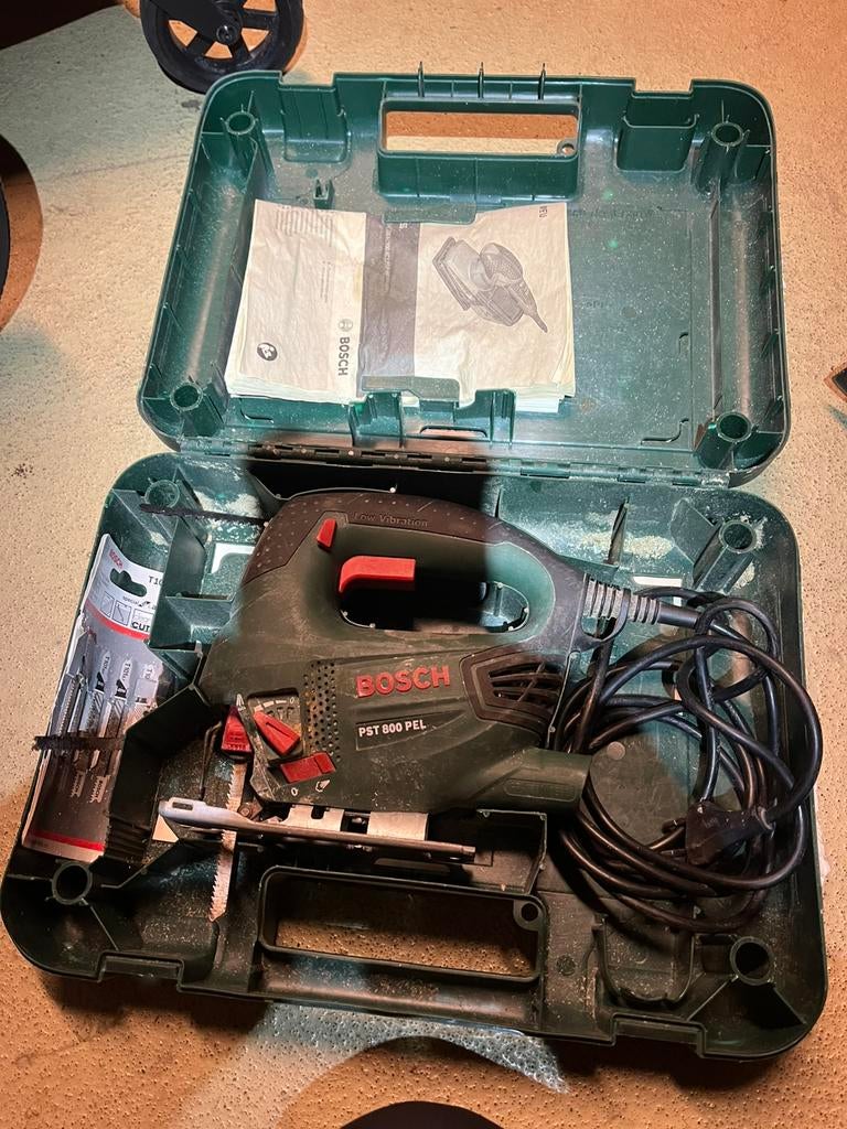 Bosch Decoupeerzaag PEL800, Ophalen, Decoupeerzaag, Zo goed als nieuw, 30 tot 70 mm