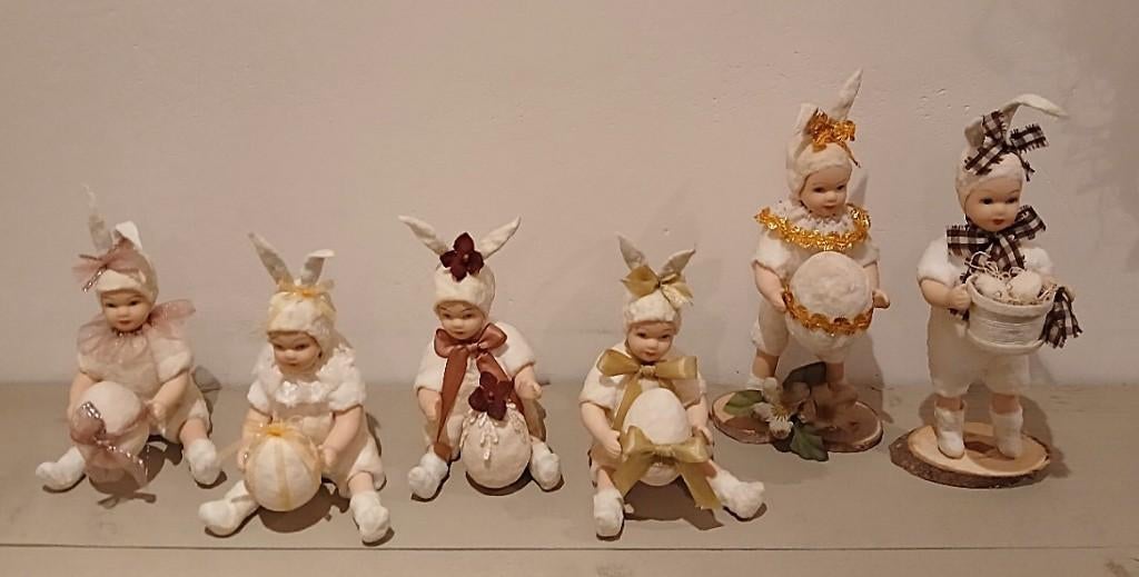 6 x Paashaas / paashaasjes / hazen, Diversen, Ophalen of Verzenden