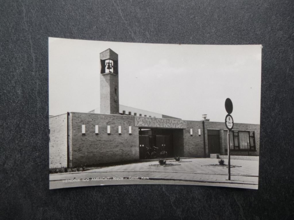 Hendrik Ido Ambacht, nieuw geref. kerk 1970, Ophalen of Verzenden, 1960 tot 1980, Ongelopen, Zuid-Holland