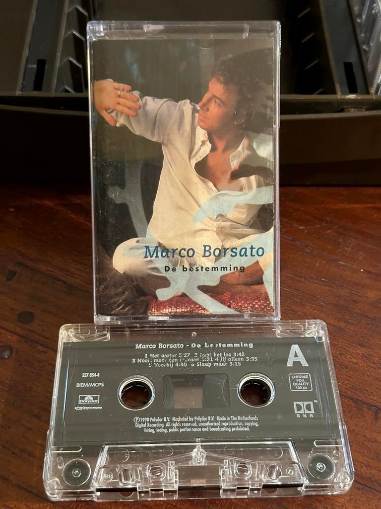 Marco Borsato - De Bestemming, Cd's en Dvd's, Cassettebandjes, Ophalen of Verzenden, Zo goed als nieuw, 1 bandje