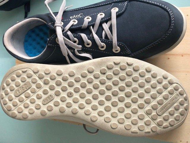 damesschoenen, Blauw, Overige typen, Ophalen of Verzenden, Zo goed als nieuw