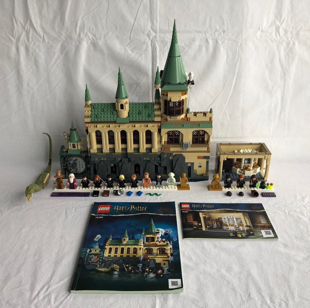 Harry Potter Lego 76389 & 76386 - Zweinstein - K40, Lego, Lego, Lego, Ophalen of Verzenden