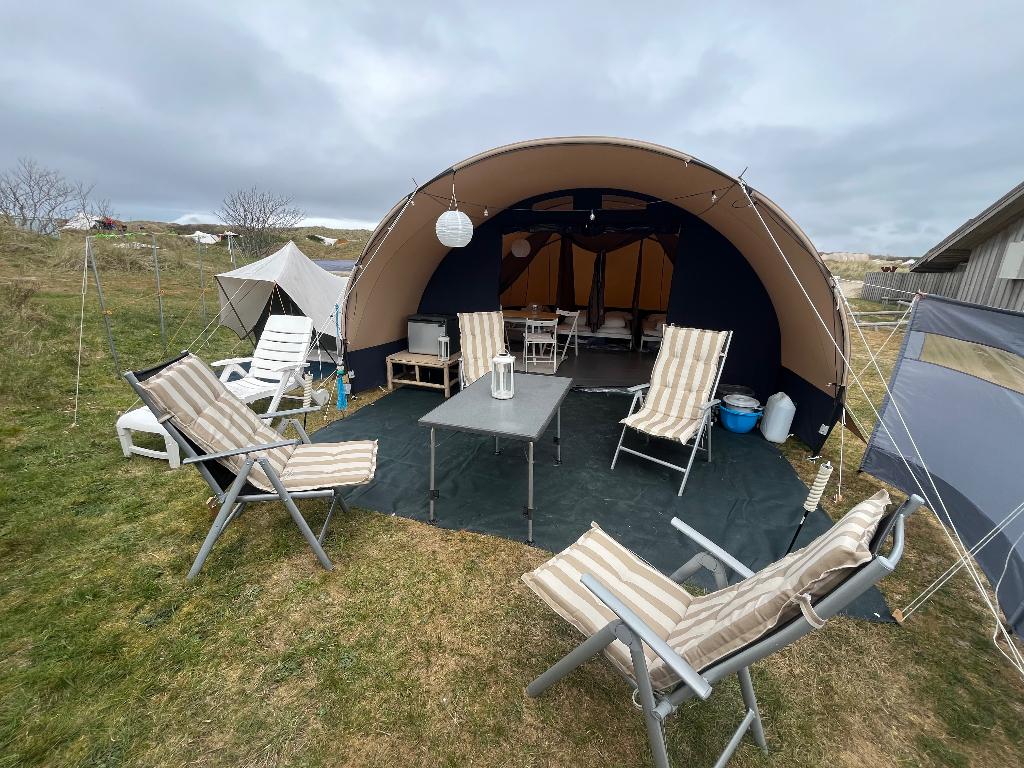 Tent te huur op Vlieland, Ophalen of Verzenden, Nieuw, Tot en met 6