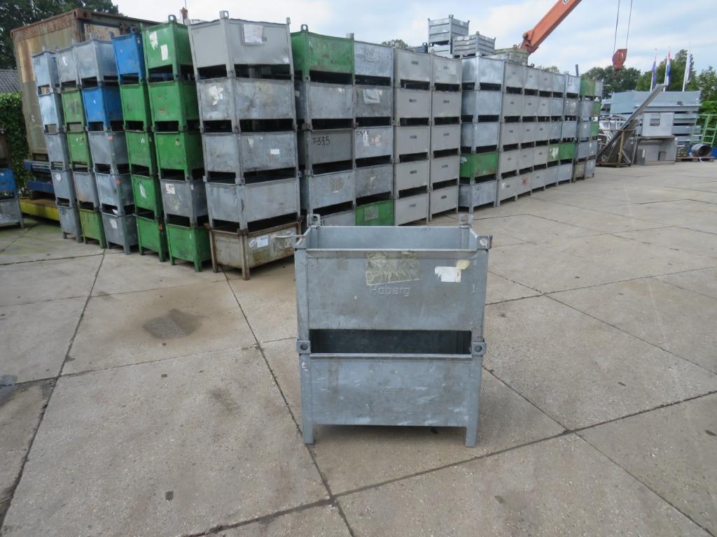 stapelkrat stapelbak stapelkratten stapelbakken kist staal, Gebruikt, 40 tot 60 cm, 50 tot 75 cm, Zandhaarweg