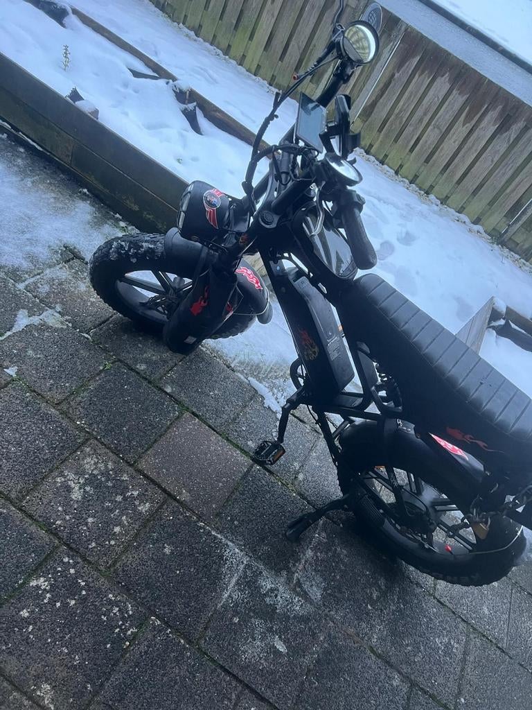 Stoere Fatbike te koop!, Fietsen en Brommers, Minibikes, Midibikes en Pitbikes, Zo goed als nieuw, Overige typen, Ophalen