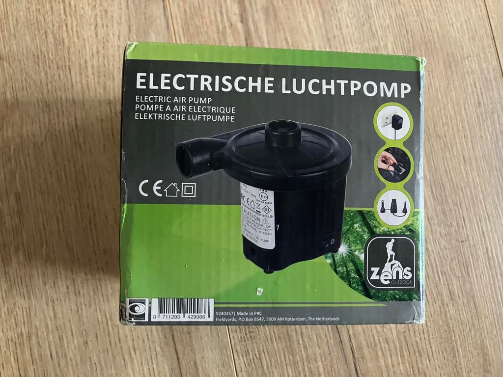 Electrische luchtpomp, zgan, Ophalen of Verzenden, Zo goed als nieuw