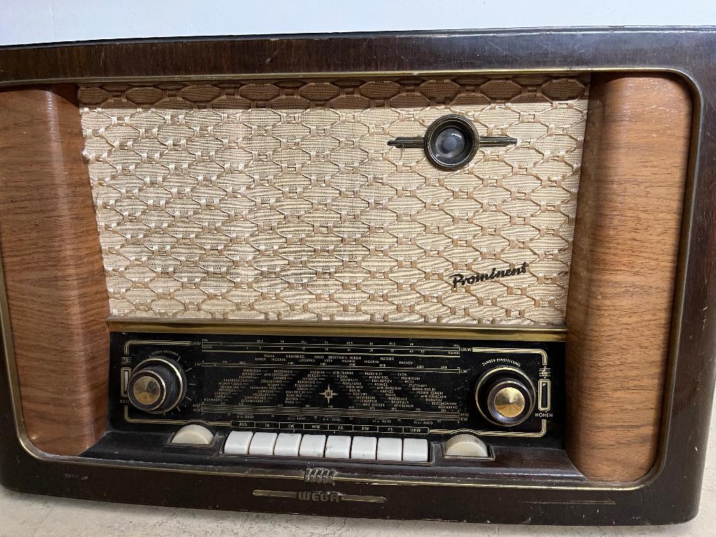 RADIO Wega prominent - Broadcast Receiver, Audio, Tv en Foto, Radio's, Ophalen, Gebruikt, Radio