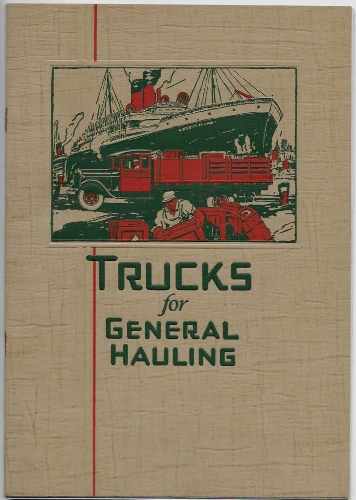 Dodge Truck 1929 brochure camion vrachtwagen, Ophalen of Verzenden, Zo goed als nieuw, Vrachtwagen