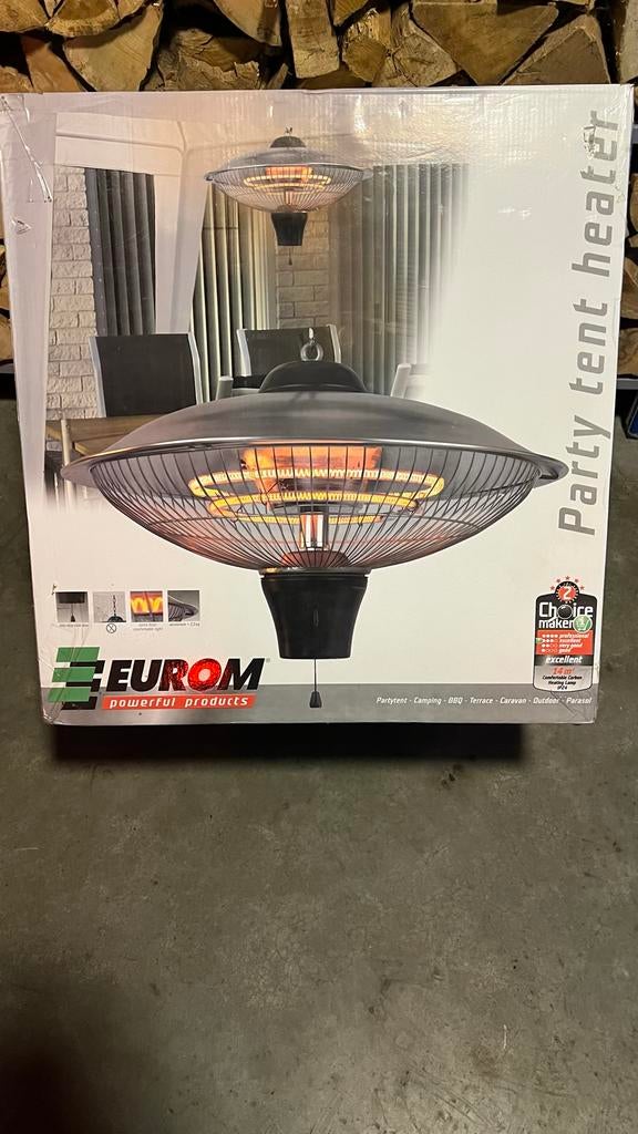 Eurom Hangende Plafond Heater - Terrasverwarmer, Ophalen of Verzenden, Nieuw, Elektrisch, Plafond
