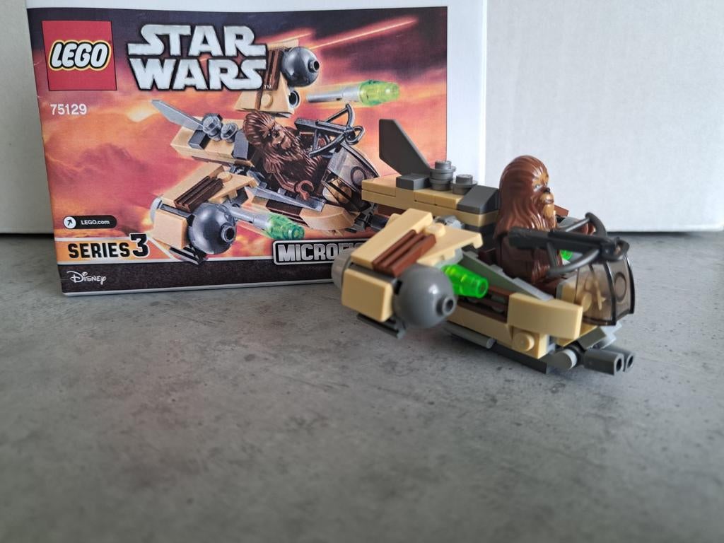LEGO Star Wars 75129 Wookiee Gunship Microfighter, Ophalen, Zo goed als nieuw, Complete set, Lego