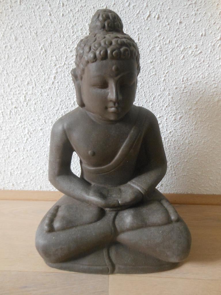 Te koop: Boeddha, steen, grijs, hoogte 30 cm, Ophalen of Verzenden, Nieuw