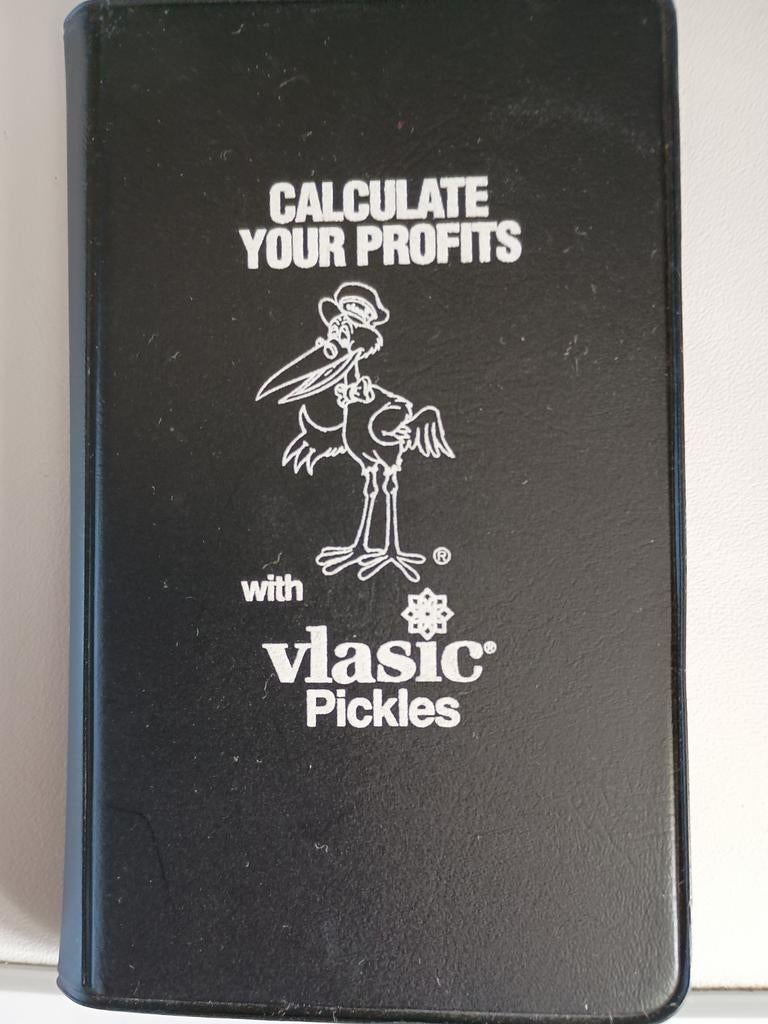 Vintage Vlasic Pickles Rekenmachine uit de jaren 70, Ophalen of Verzenden, Gebruikt