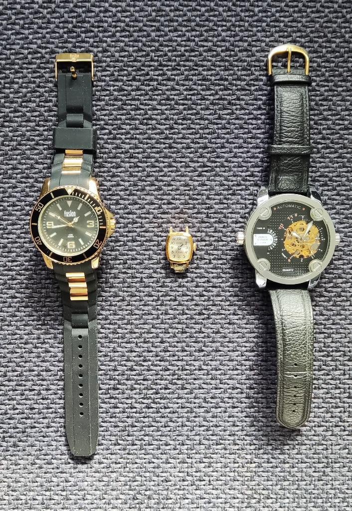 Vintage Horloges - Ze werken prima (Sekonda, Prince London), Antiek en Kunst, Ophalen of Verzenden