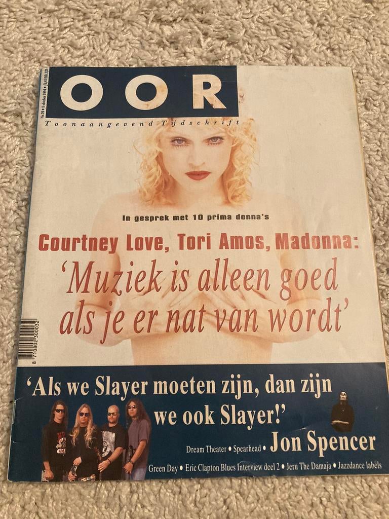 OOR 1994 Dream Theater SLAYER Green Day MADONNA Eric Clapton, Ophalen of Verzenden, Muziek, Film of Tv