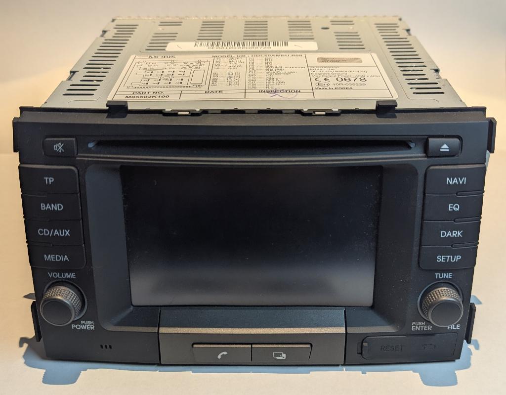 Autoradio / navigatie HDI-50AMEU.P09 (komt uit KIA SOUL), Auto diversen, Autonavigatie, Ophalen of Verzenden, Gebruikt