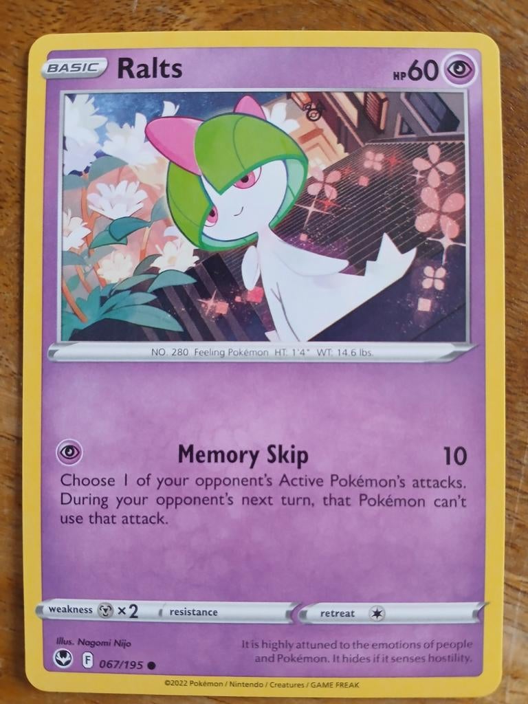 Ralts 067/195 - Pokémon kaart, Ophalen of Verzenden