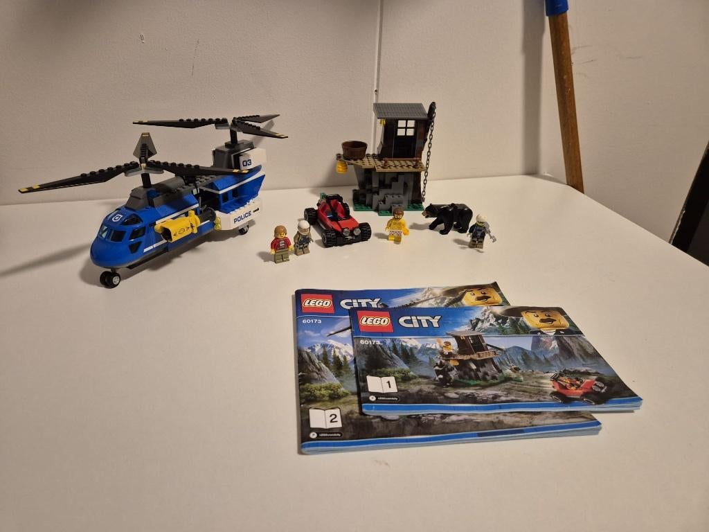 Lego bergpolitie, Ophalen of Verzenden, Zo goed als nieuw, Complete set, Lego