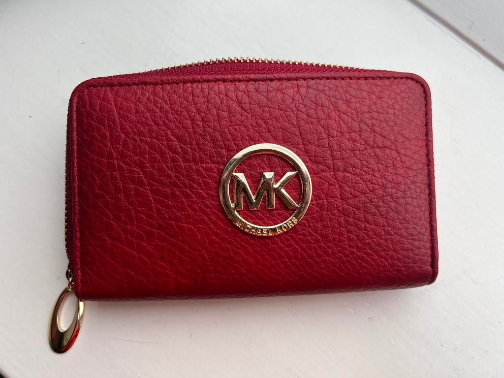 Portomonee Nieuw!, Sieraden, Tassen en Uiterlijk, Portemonnees, Verzenden, Nieuw, Rood, Overige merken