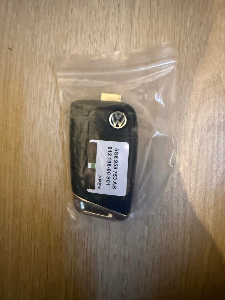 VW Golf 7 Sleutel - 5G0 959 753, Ophalen of Verzenden, Nieuw, Volkswagen