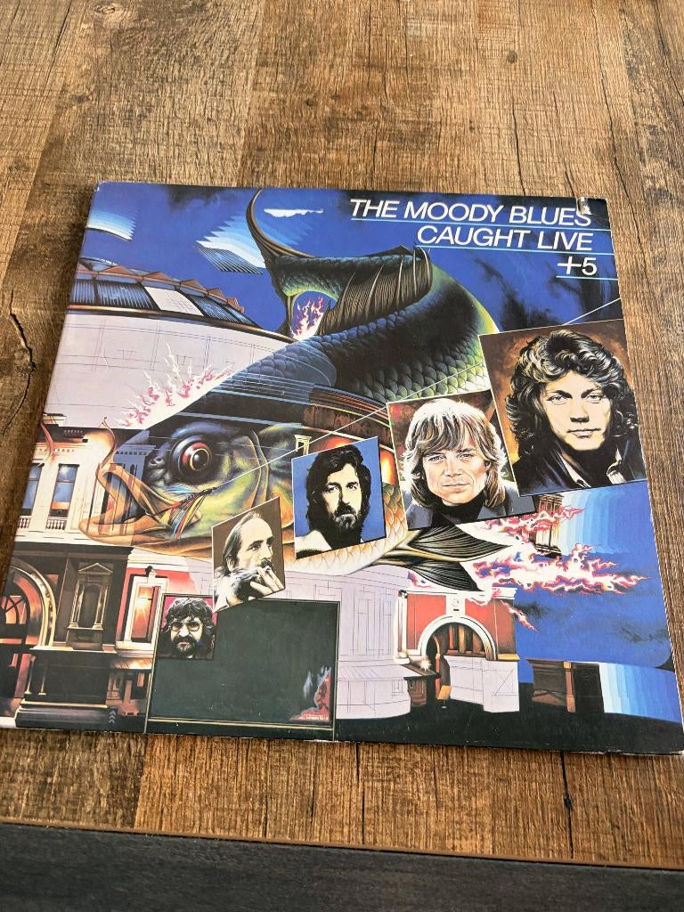 The Moody Blues – Caught Live +5, Ophalen of Verzenden, Gebruikt, 12 inch, Poprock