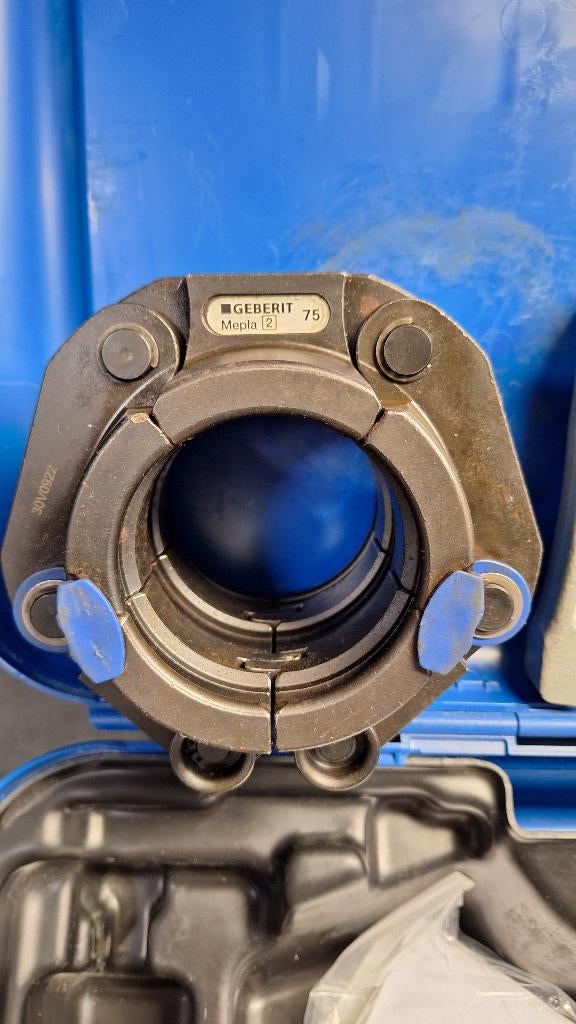 Geberit Mepla Persbekken 63 + 75 persringen persketting., ., Ophalen of Verzenden, Zo goed als nieuw, .