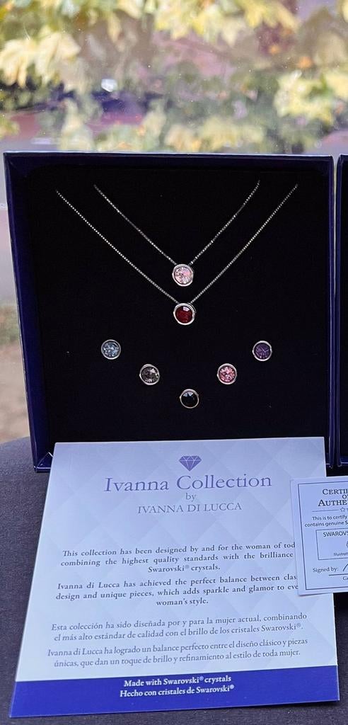 Swarovski Cristal 💎, Sieraden, Tassen en Uiterlijk, Kettinghangers, Ophalen of Verzenden, Zilver, Overige materialen