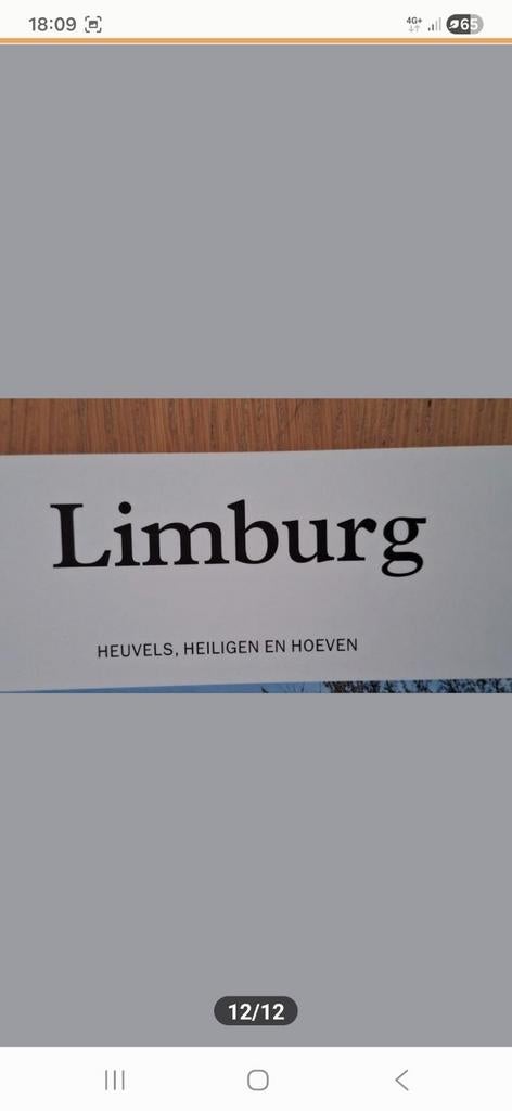 Heel mooi boek over Limburg Nieuw, Eén persoon, Cadeaubon