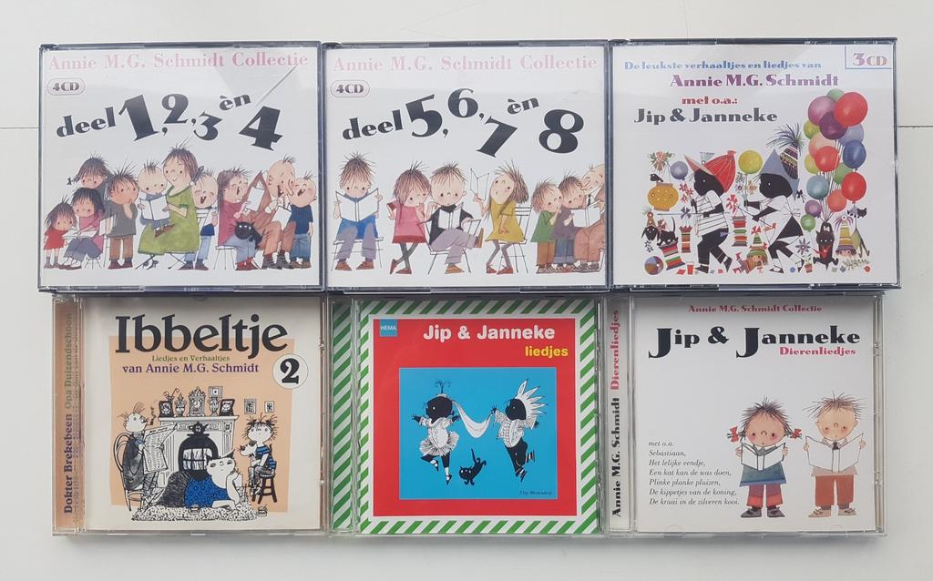 14x CD Luisterboek Annie M.G. Schmidt oa. Jip en Janneke, Ophalen of Verzenden, Annie M.G. Schmidt, Cd, Kind