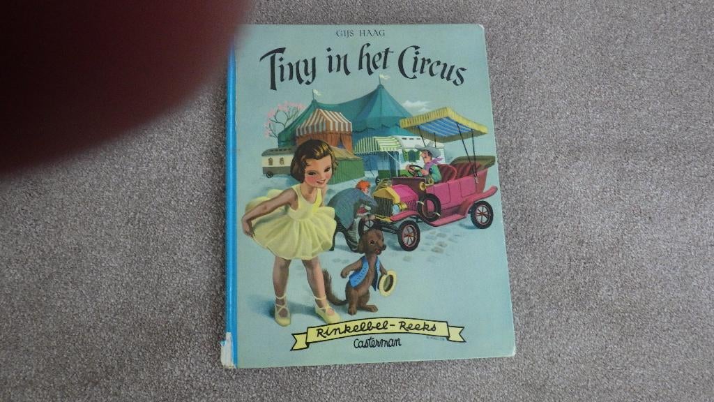 retro boek: Tiny in het circus, Verzamelen, Ophalen of Verzenden, Overige typen